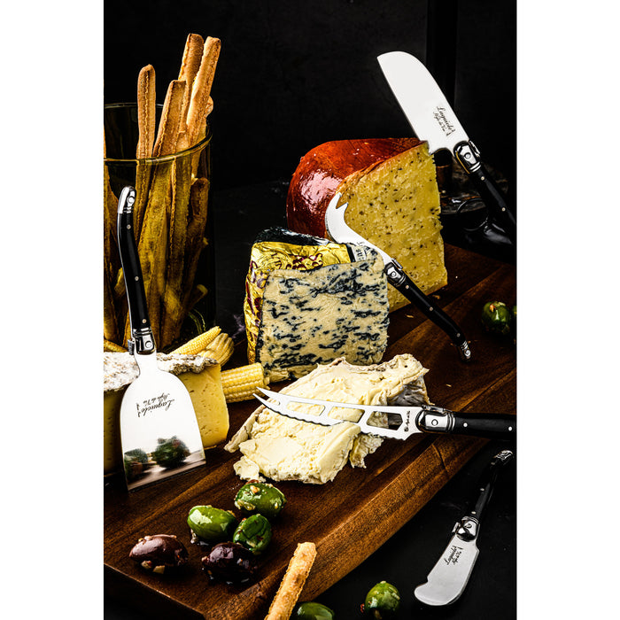 Laguiole Style de Vie Premium Line Kaasmessenset 5-delig met plank
