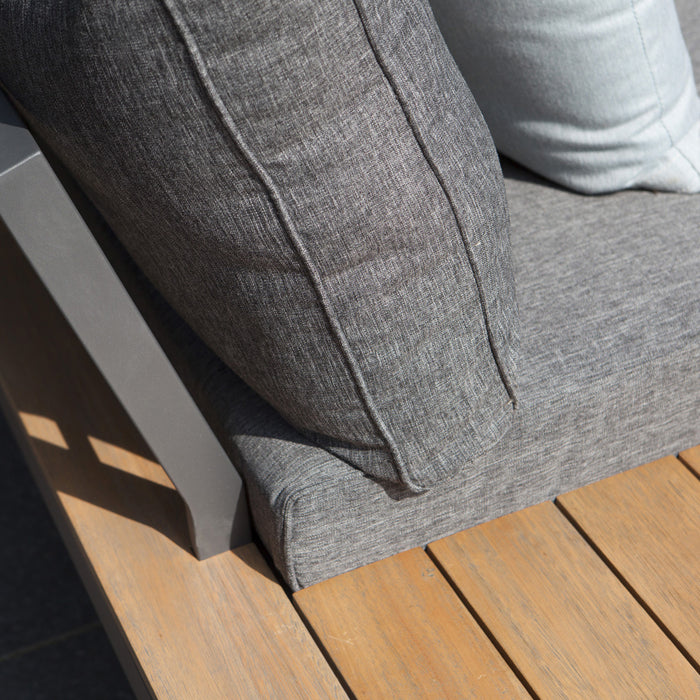 WOOOD La Vida Loungeset - Teak/Antraciet