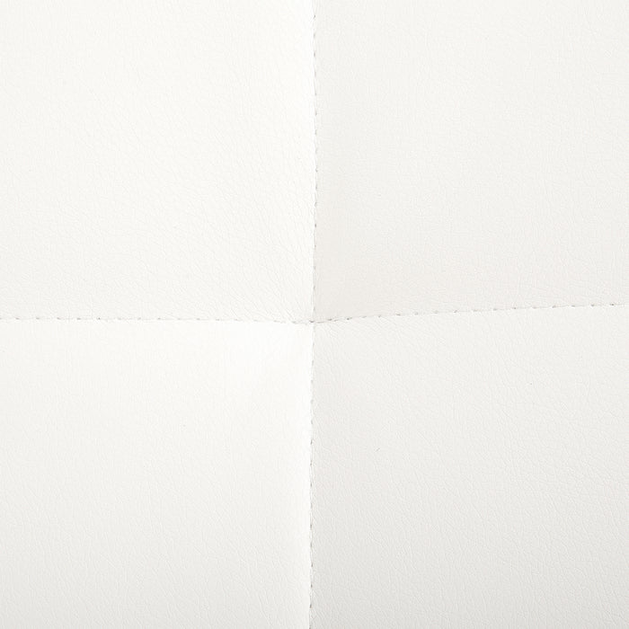 Beliani-ABERDEEN-Hoekslaapbank ottomaan-Wit-Rechts-267 cm-Kunstleer