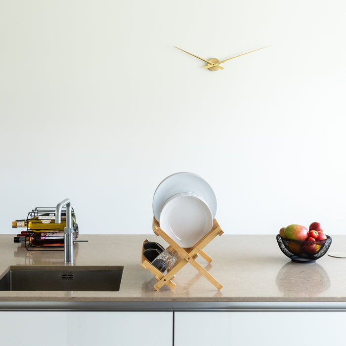 QUVIO Fruitschaal metaal mesh - Zwart