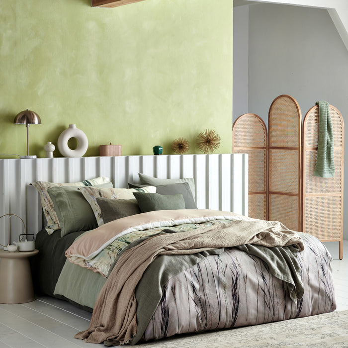 Vandyck Washed Cotton Dekbedovertrek 140 x 200/220 cm - Wit