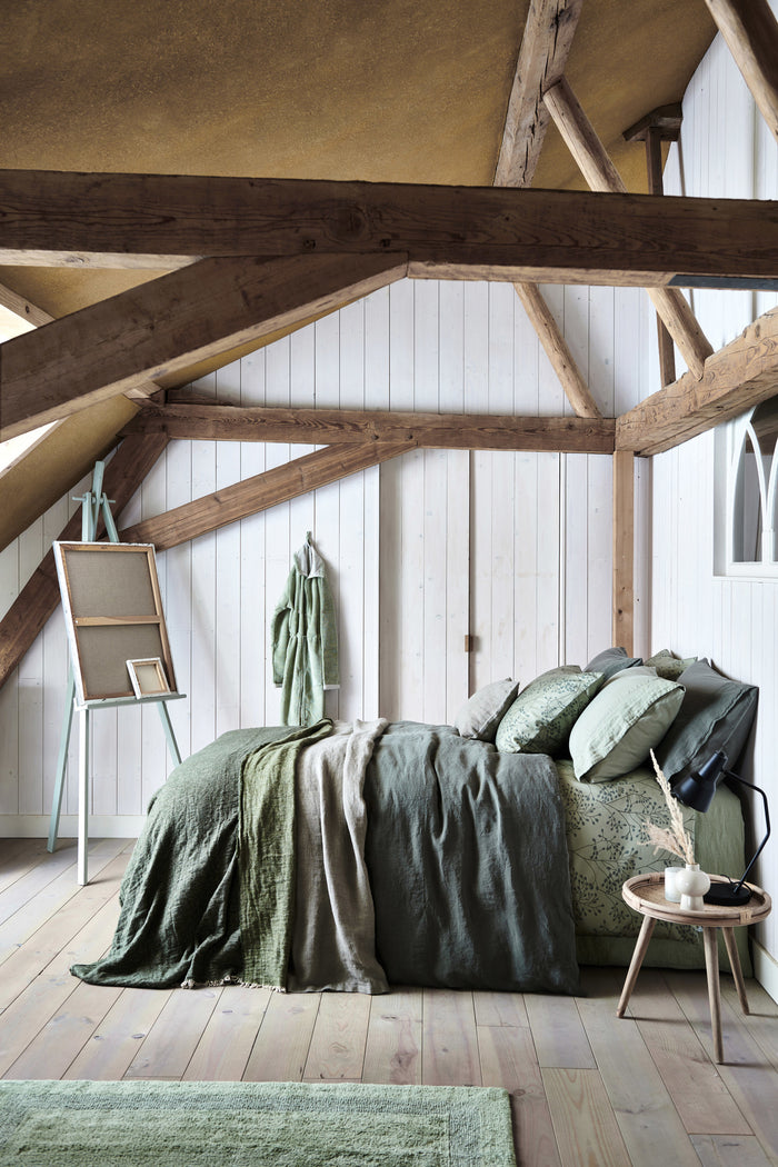 Vandyck Washed Cotton Dekbedovertrek 140 x 200/220 cm - Wit