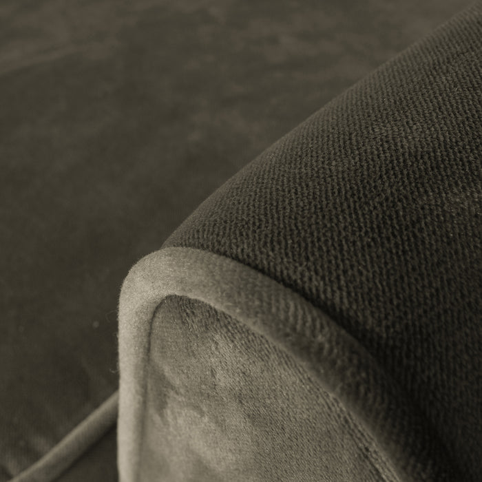 Woood Rocco Fauteuil - Velvet - Warm Groen