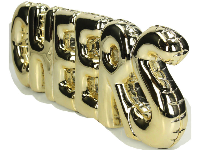 SVJ Home Decorations Cheers Beeld - 42 x 4 x 14 cm - Polyresin - Goud