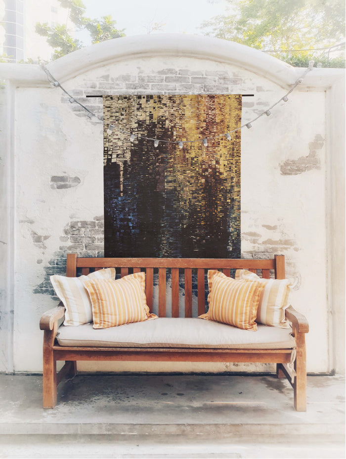 Urban Cotton - Drops Small - Wandkleed Outdoor