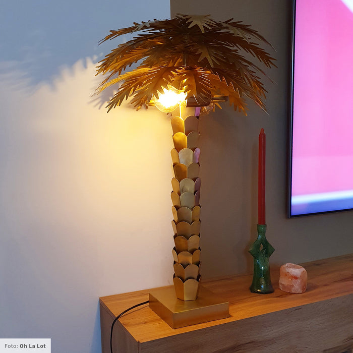 HKliving Palmboom Tafellamp