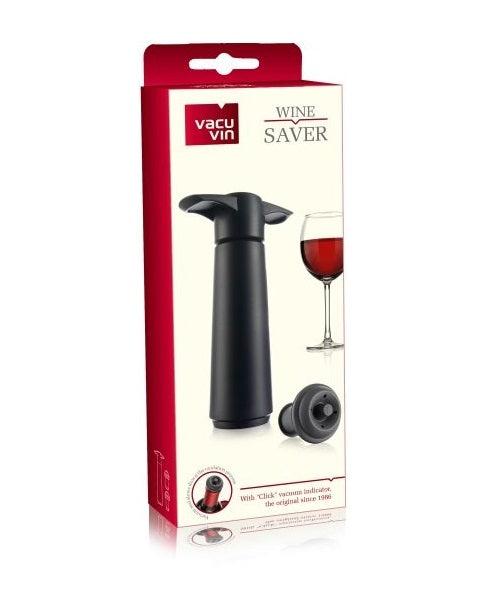 Wijnpomp - Extra Afsluitdop - Zwart - Vacuvin
