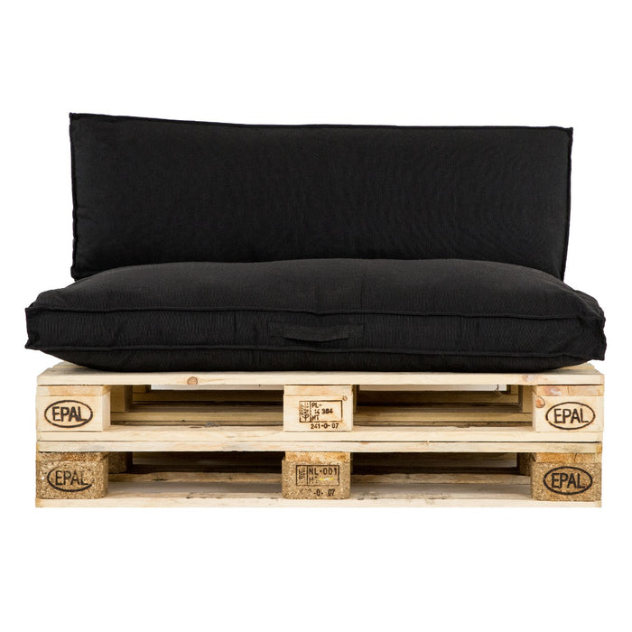 Unique Rugkussen Luanda Zwart - 120 x 40 cm