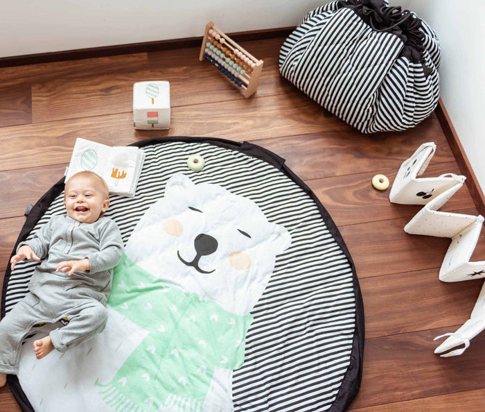 Play & Go Polar bear baby playmat - bag