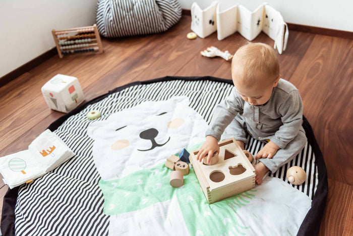 Play & Go Polar bear baby playmat - bag