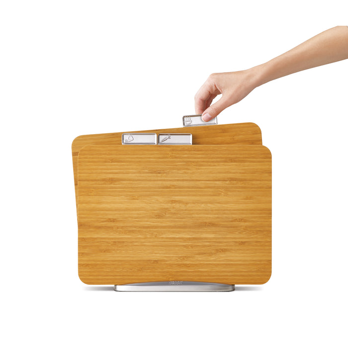 Joseph Joseph Index Bamboo Snijplankenset