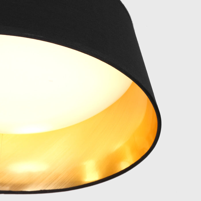 Trio Leuchten Ponts Plafonniére Zwart