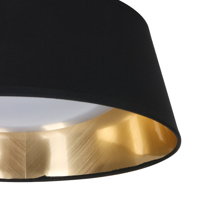 Trio Leuchten Ponts Plafonniére Zwart