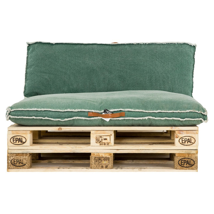Unique Living Palletkussenset Manouk Haag Groen - 2 delig