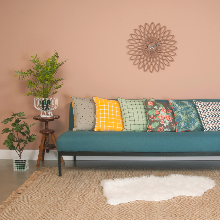 Karlsson Wandklok Sunflower Ø 60 cm