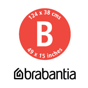 Brabantia Strijkplankovertrek 124 x 38 cm