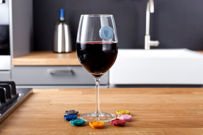 Vacuvin Glas Markers Grapes