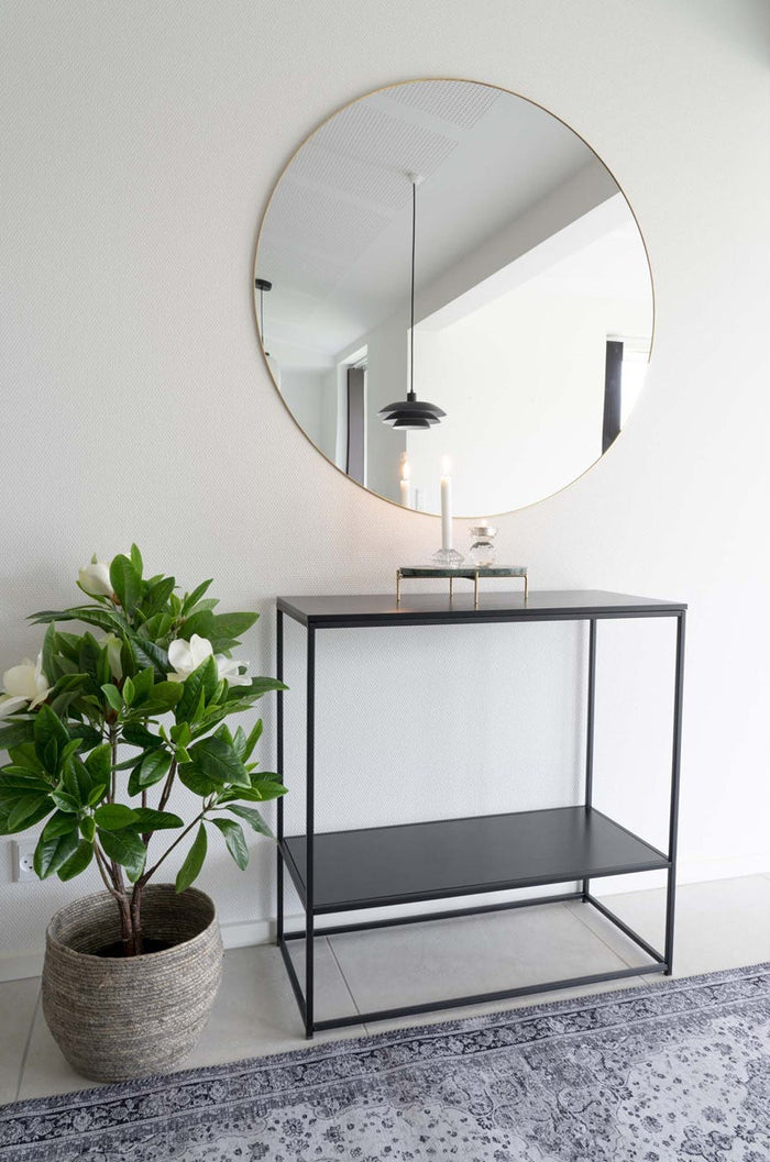 Artichok Eveline Ronde Wandspiegel Goud - Ø 100 cm