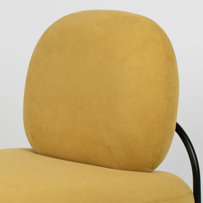 MOOS Lova Fauteuil - Geel