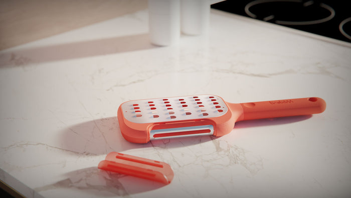 Trebonn - Dunschiller en Rasp 2 in 1 - 25 cm - Peel + Grate - Trebonn