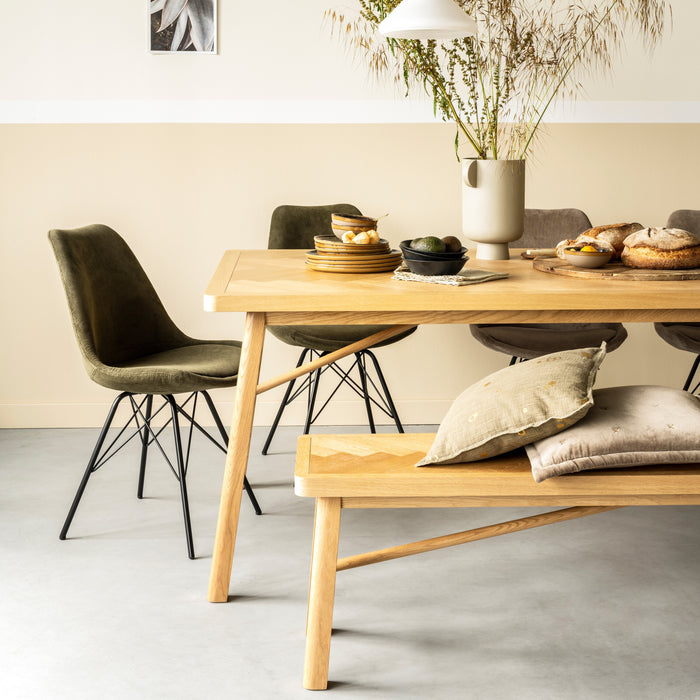 by fonQ Tekla Eetkamerbank - Oak