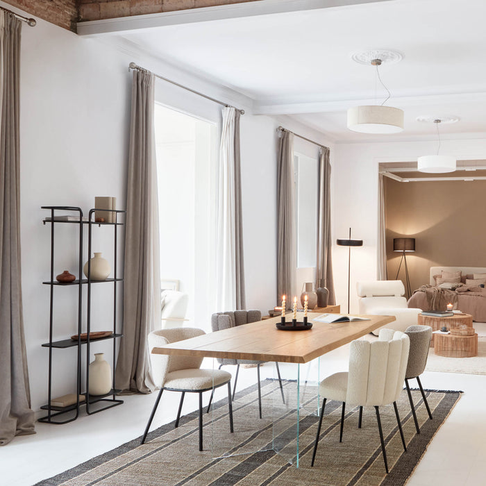 Kave Home Aniela Eetkamerstoel - Wit