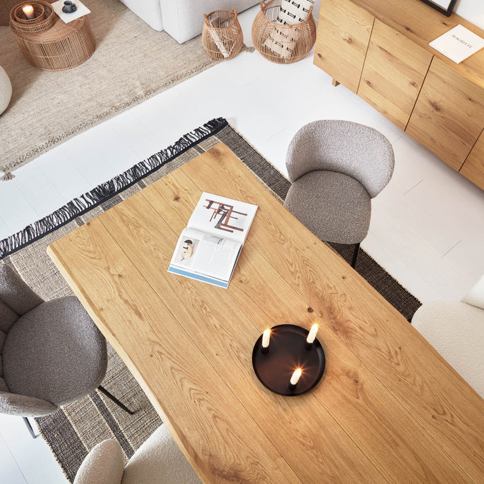 Kave Home Ciselia Eetkamerstoel - Wit