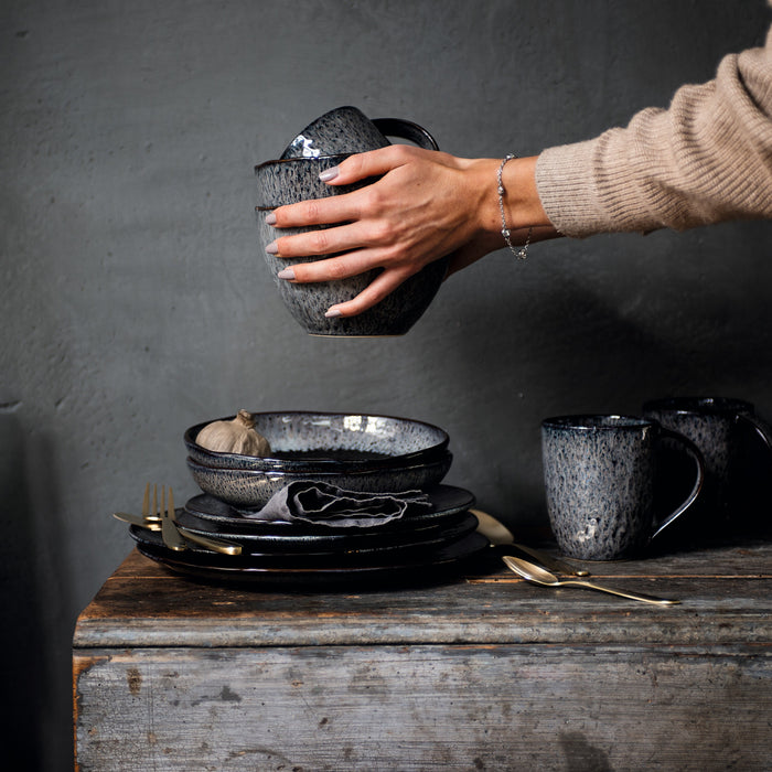 Leonardo Matera Serviesset 12-delig - Antraciet