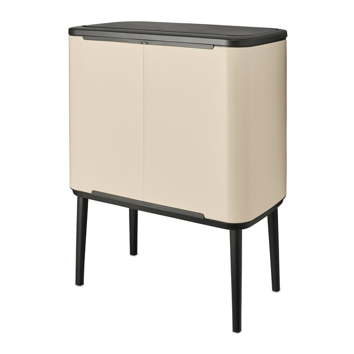 Brabantia Bo Touch Bin Afvalemmer 11 + 23 L - Soft Beige