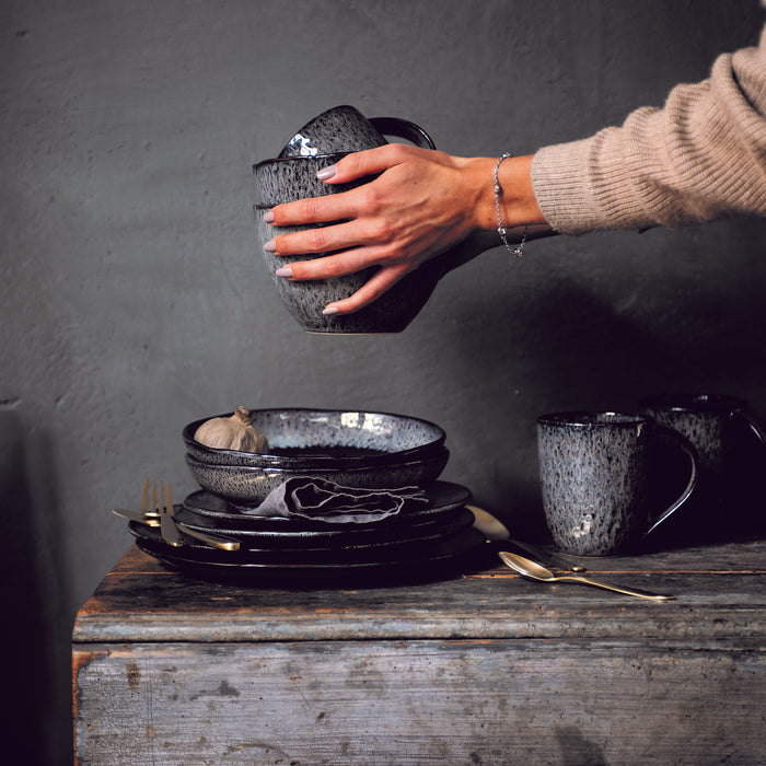 Leonardo Matera Serviesset 18-delig - Antraciet