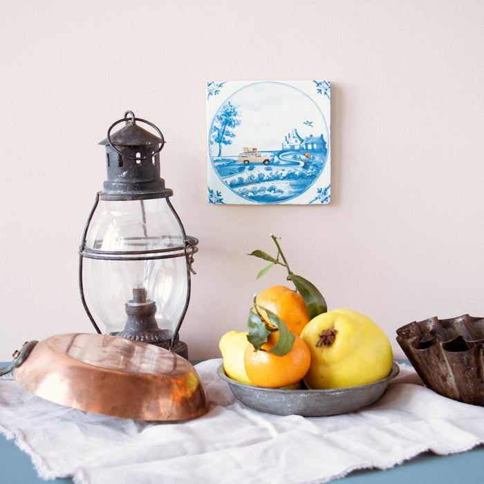 StoryTiles East West Home Is Best Wandtegel 13 x 13 cm