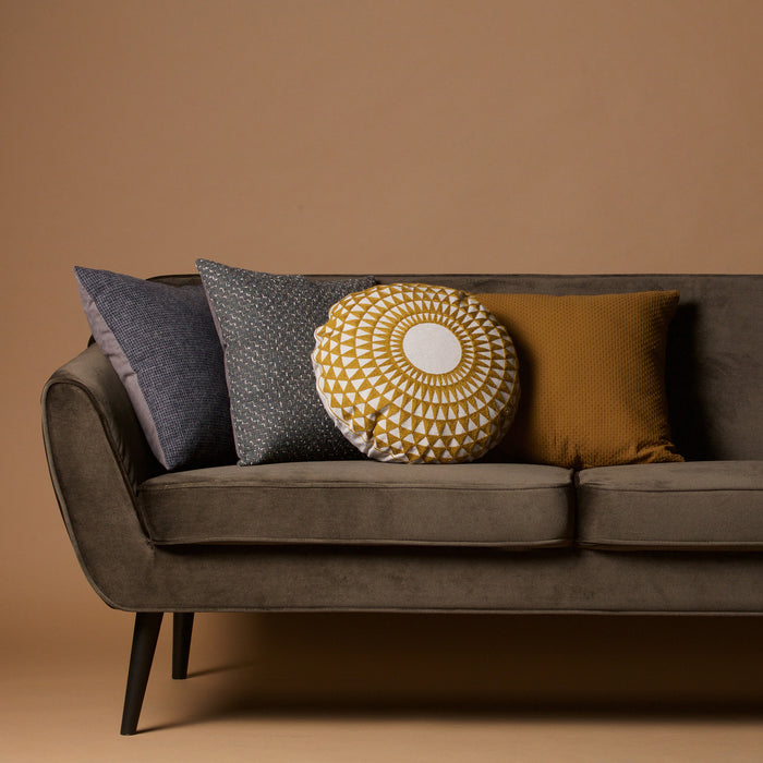 Woood Rocco 2-zitsbank - Velvet - Warm Groen