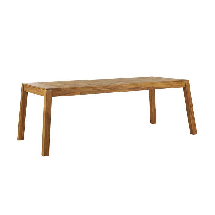 Beliani-LIVORNO -Tuinset voor 6 2 banken-Lichte houtkleur-Acaciahout