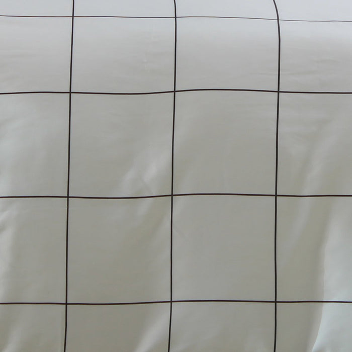 Y-NOT Sverre Wit Dekbedovertrek 240 x 220 cm