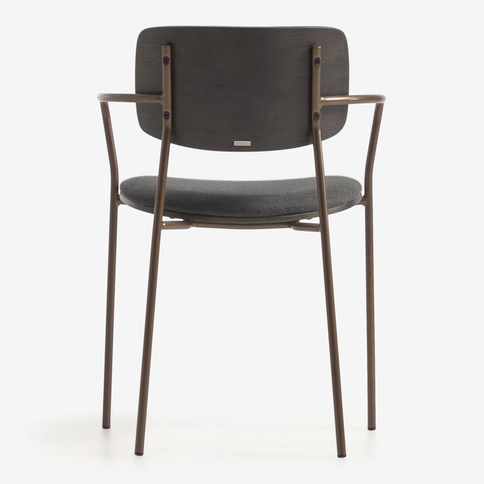 Kave Home - Stapelbare stoel Maureen van multiplex populierenhout in