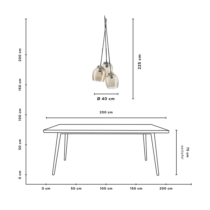 Rivièra Maison Rue De Temple Hanglamp