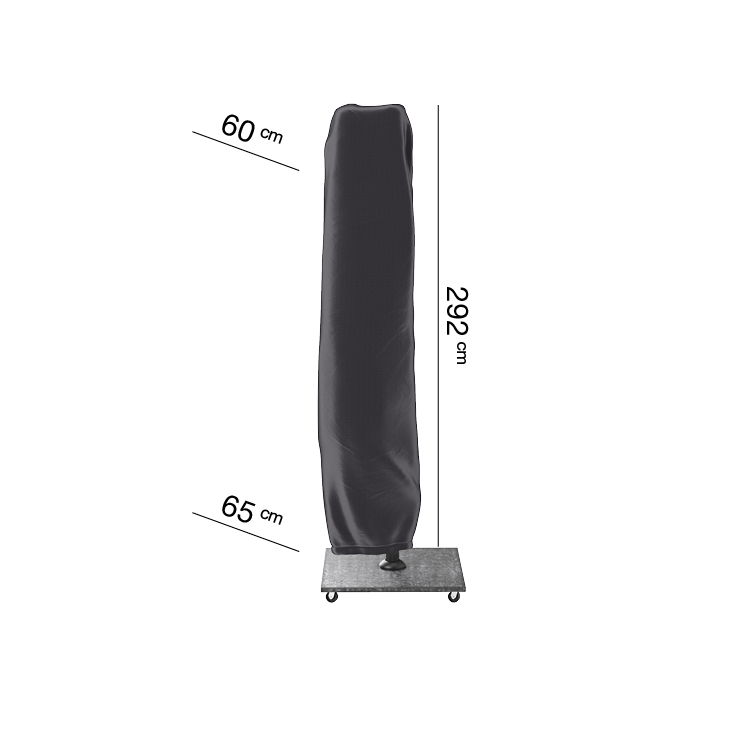 AeroCover Zweefparasolhoes H 292 x Ø 65 cm
