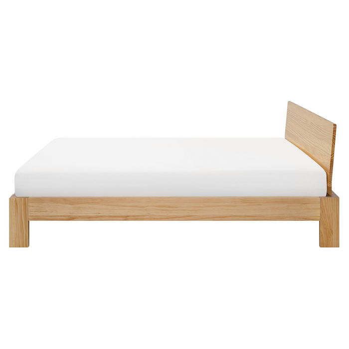 Beliani-ROYAN -Tweepersoonsbed-Lichthout-160 x 200 cm-Dennenhout