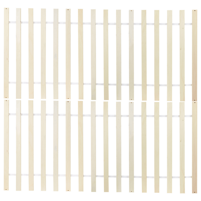 Beliani-ROYAN -Tweepersoonsbed-Lichthout-160 x 200 cm-Dennenhout