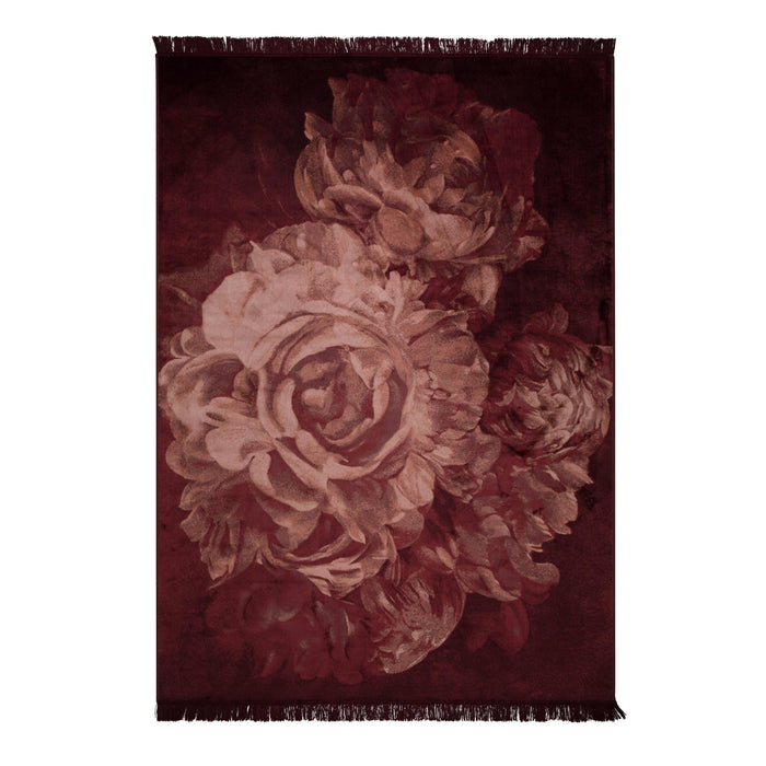 Bold Monkey Stitchy Roses vloerkleed 170x240 - Rood