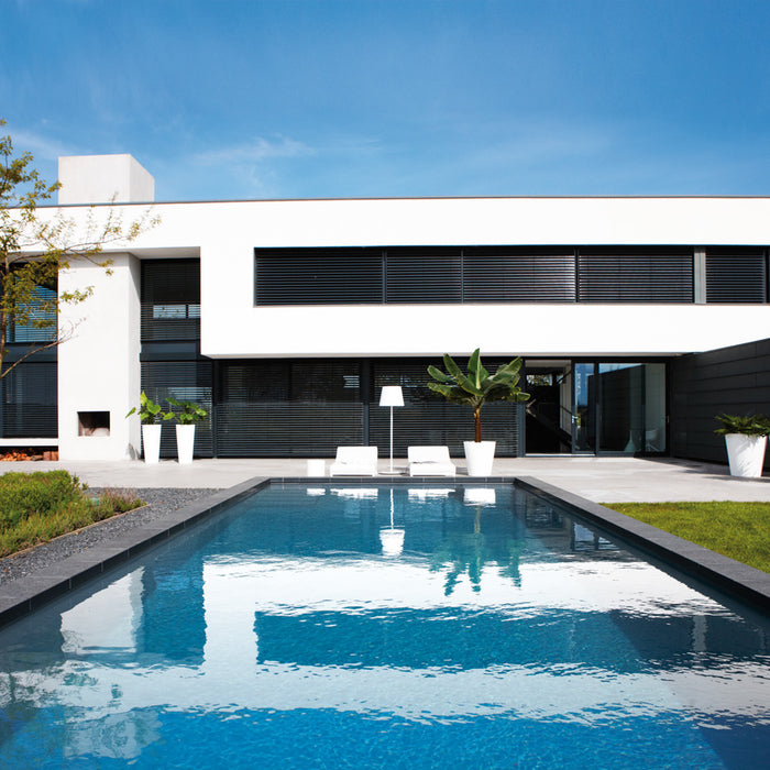 elho Pure Straight Round High Plantenbak Ø 40 cm - Wit