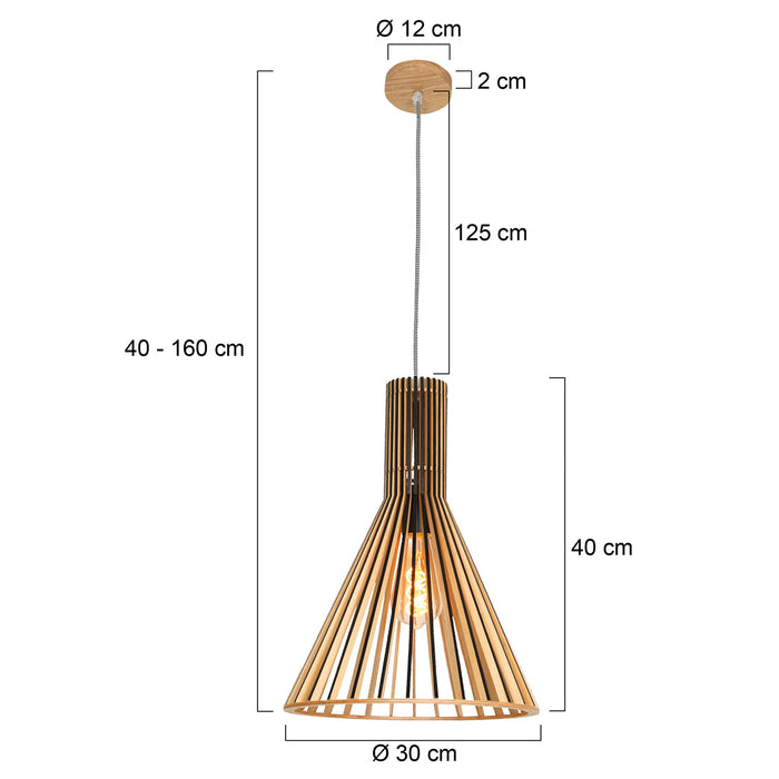 Steinhauer Smukt Hanglamp Hout