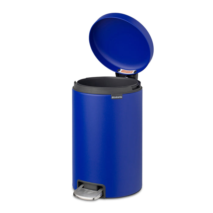 Brabantia NewIcon Pedaalemmer 12 L- Mineral Powerful Blue