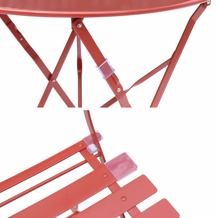 sweeek - Bistroset 2 stoelen, ronde tafel