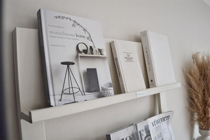 MaximaVida wandrek Jamie ivoor boekenrek - 180 x 80 cm