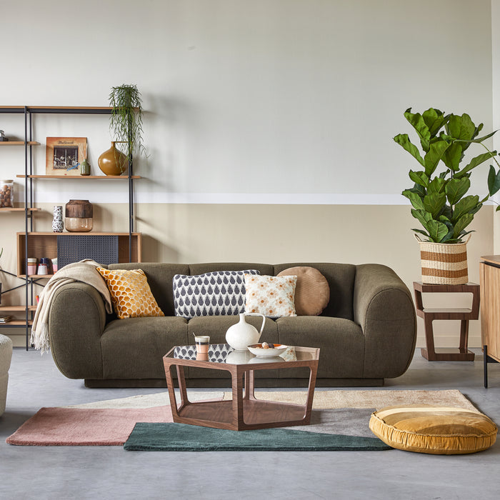 WOOOD Woolly 3-zitsbank - Groen