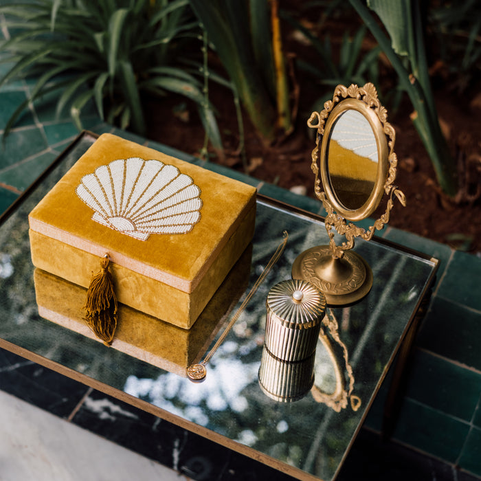 À la Velvet Sieradendoos Schelp