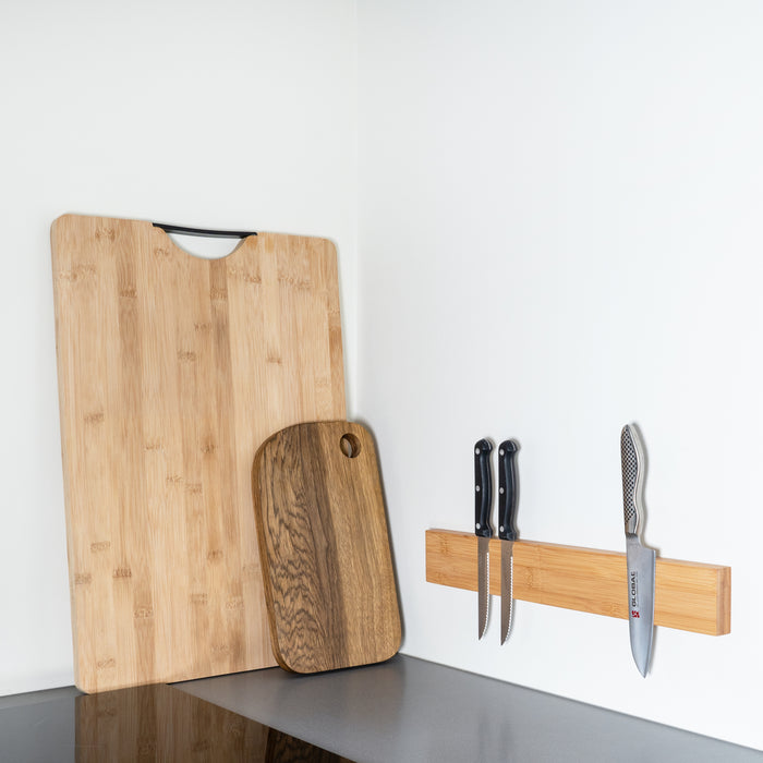 Krumble Magnetische messenstrip wand - Licht Hout - 4 CM