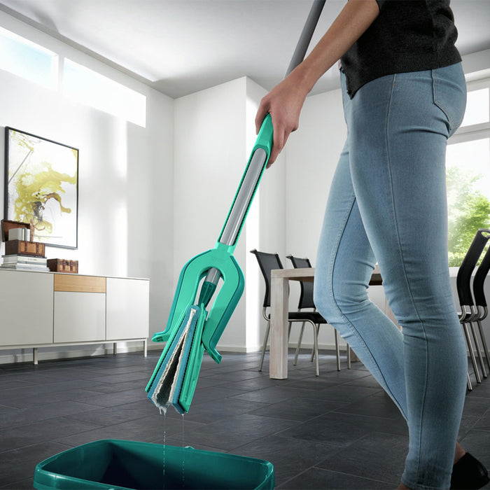 Leifheit Picobello Vloerwisser M - 33 cm Met Steel Micro Duo