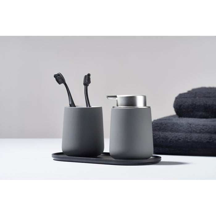 Zone Denmark Nova Zeepdispenser - Grijs RVS